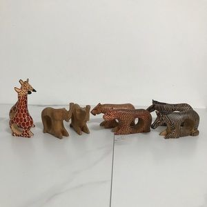 Set of 8 Safari Animal Napkin Holders